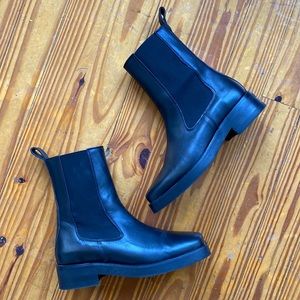 & Other Stories Square Toe Boots